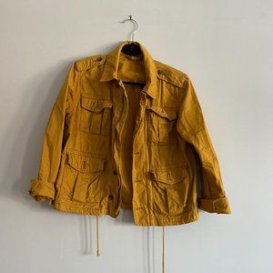 Mustard Yellow Jean Jacket. Size L/XL